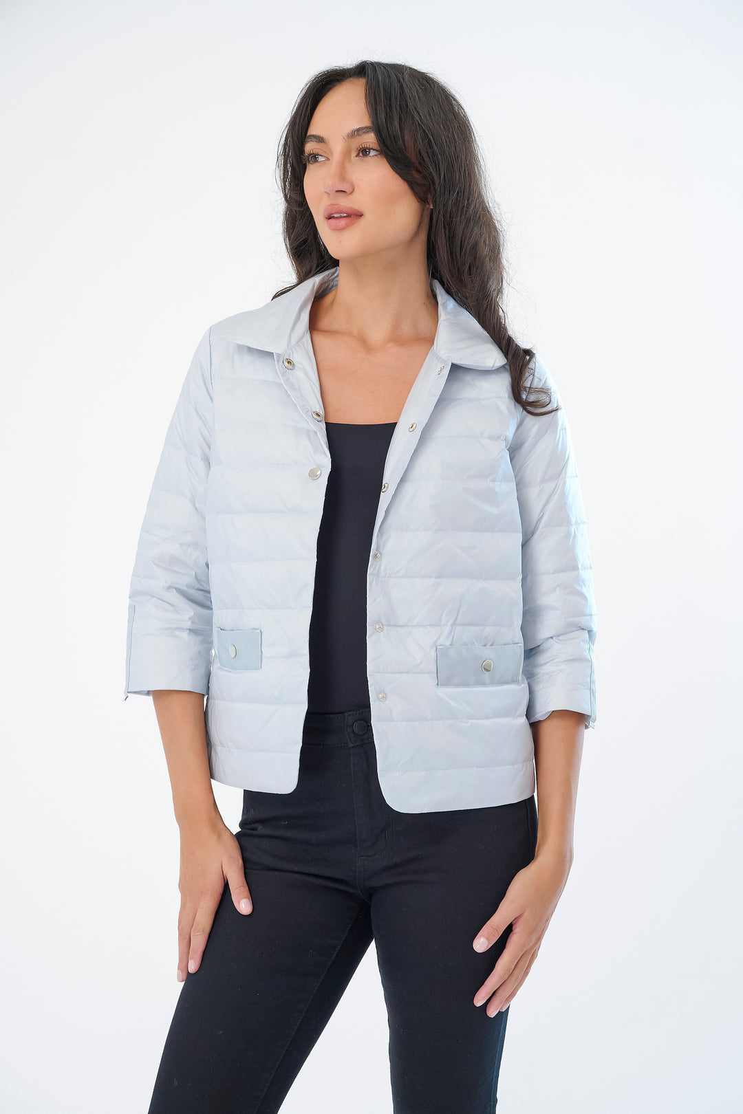 Alta Quilted Trim Jacket