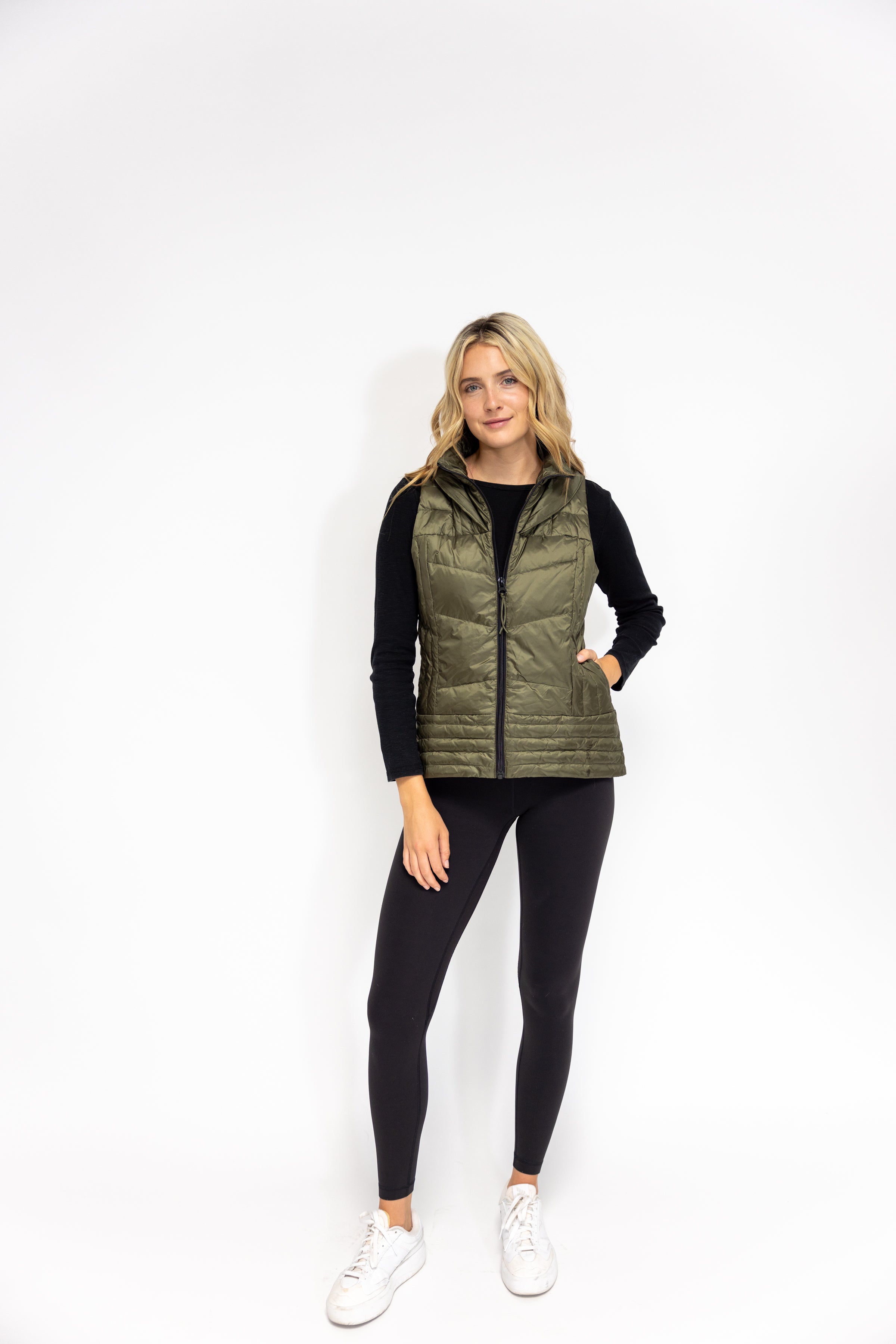 North face hotsell metallic vest