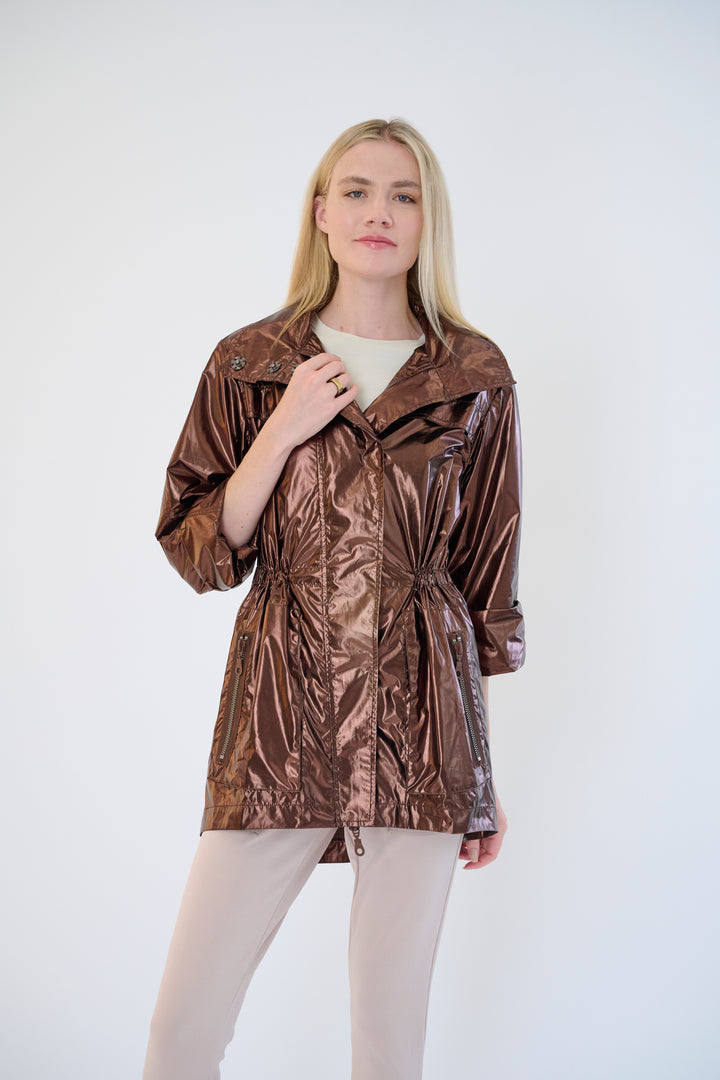 Metallic Rain Jacket