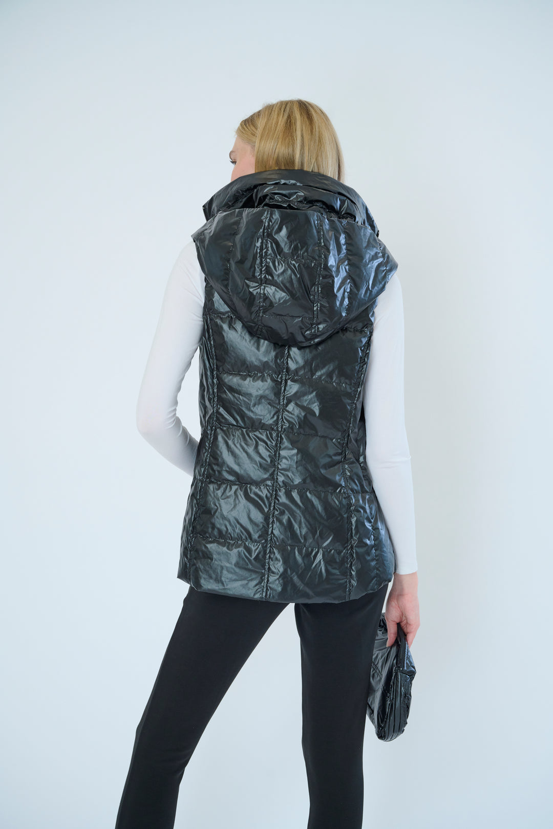 Cosmic Metallic Down Vest