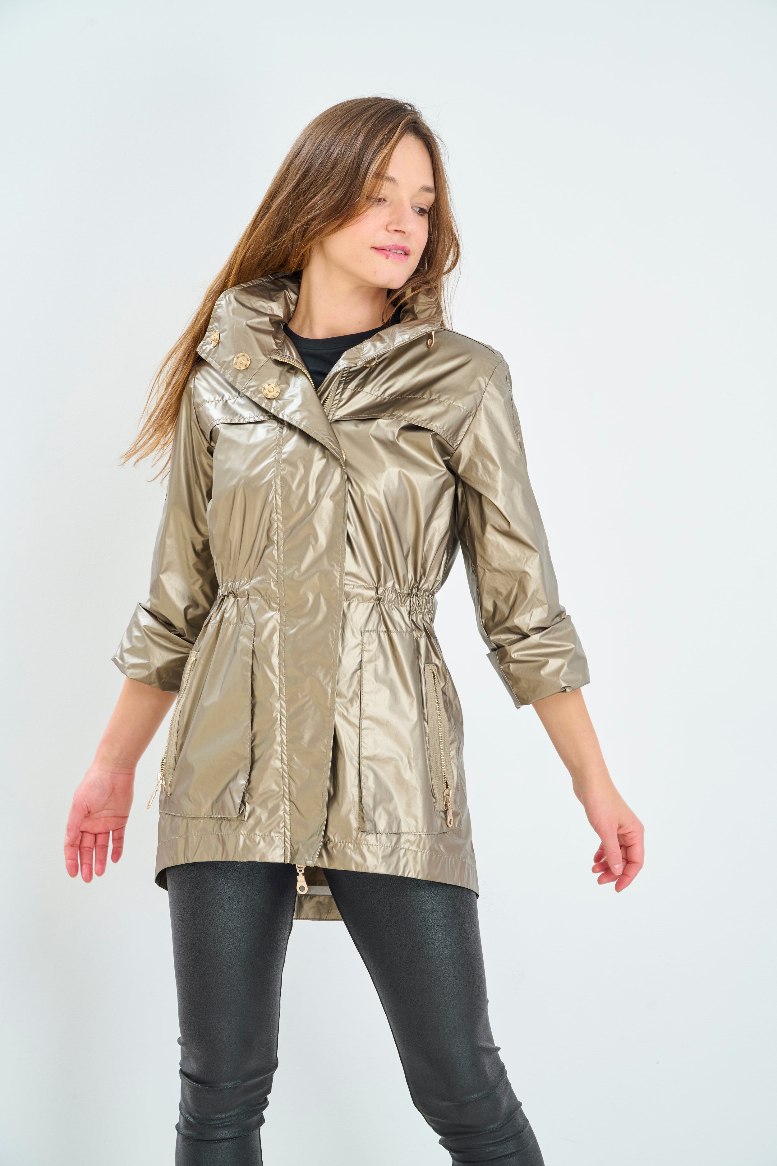 Gold rain sales jacket