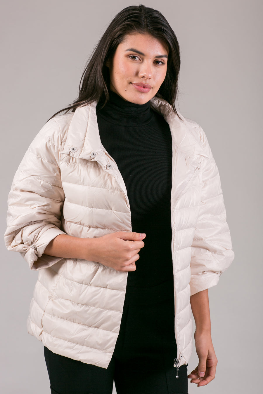 Crop Sleeve Puffer Jacket – MyAnorak