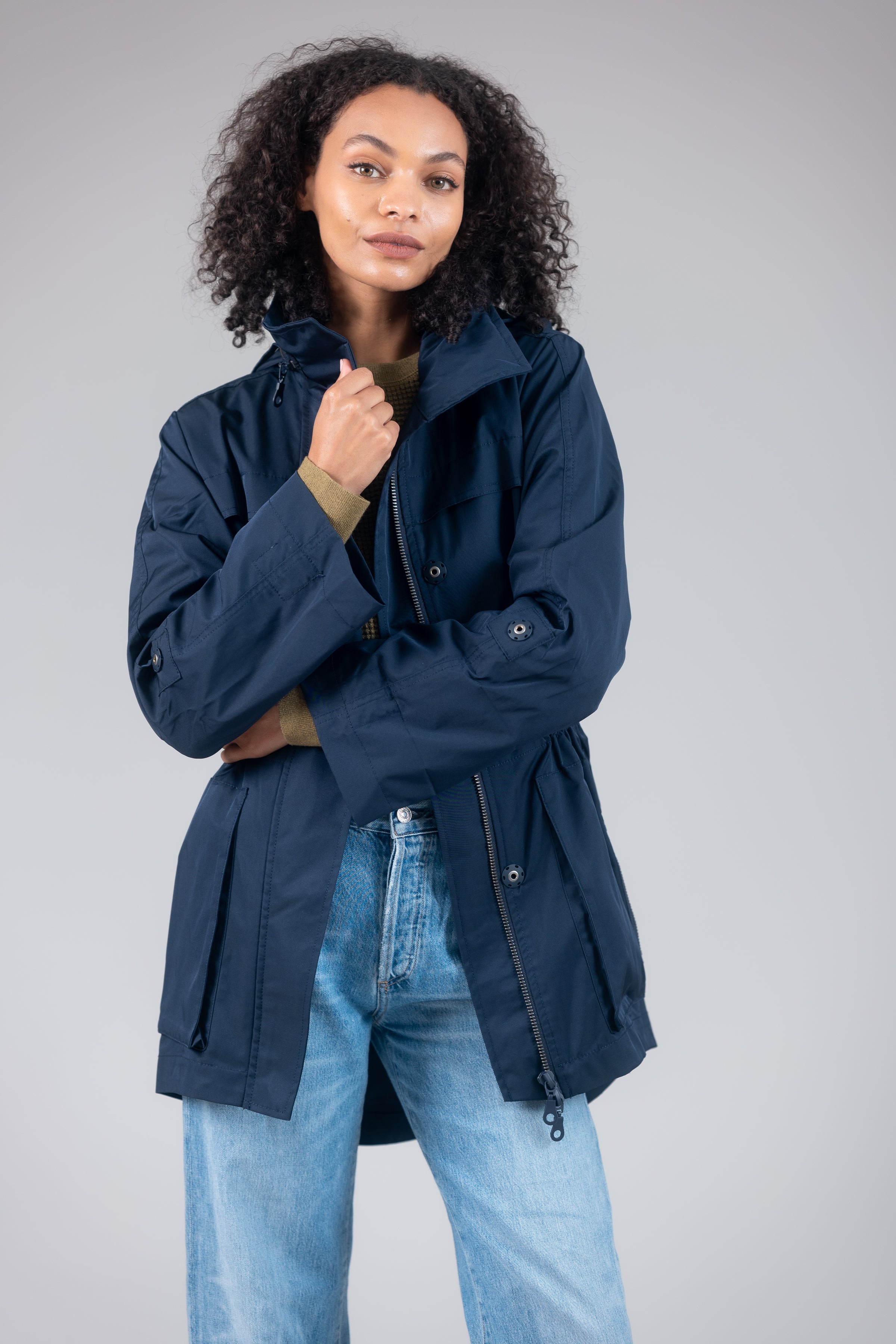 Short cheap anorak jacket